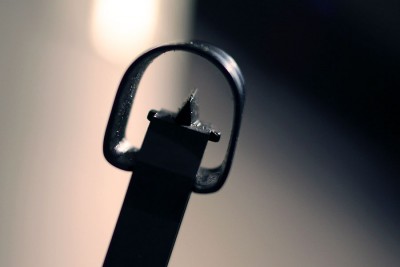 STG 44 Takes AR Mags - New in 5.56, 7.62, .300BLK - SHOT Show 2016 The hooded front sight post.