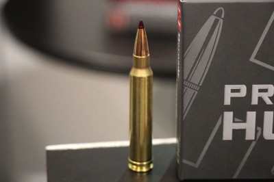 A close up of the new round, Hunter Precision. 