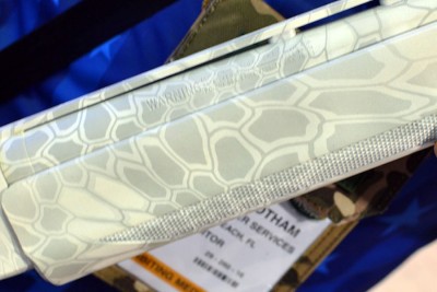 Mossberg Yetis--and We're Not Talking Coolers--SHOT Show 2016 Don't drop this shotgun in the snow, you may never find it again.