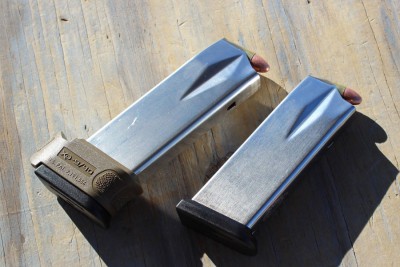 SPRINGFIELD New SUBCOMPACTS AND TACTICAL MOD.2S - On the Range This Week! - SHOT SHOW 2016 And the extension for the Sub Compact matches the Grip Zone texture.