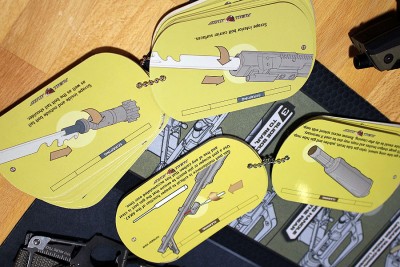 These gun-specific field guides travel easily and are good to have on hand.