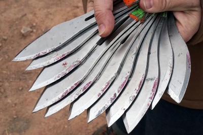 SOG Launches Tactical Backpack Lineup -- SHOT Show 2016 A look at the knives.