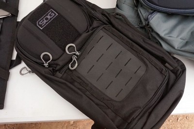 SOG Launches Tactical Backpack Lineup -- SHOT Show 2016 You can see that there is plenty of ways to add on gear, tools.