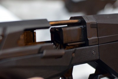 Ejection should be more reliable with so much open space above and behind the barrel.