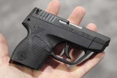 Taurus Adds Cocking Wings to 738 - SHOT Show 2016 The gun itself is very compact. Pocket-sized, even.