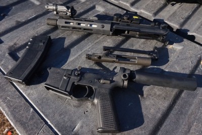 The P7A1 broken down. 