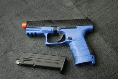 Meet the Walther PPQ GBB LE Blue.