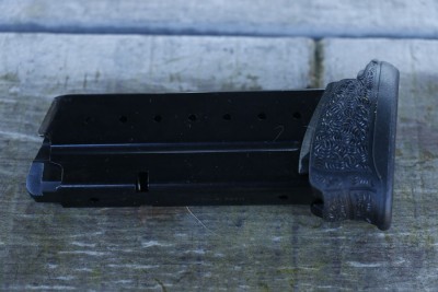 Magazines are not interchangeable due to the new magazine release and contoured basis.