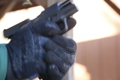 Control could be maintained with gloves even during rapid-fire.