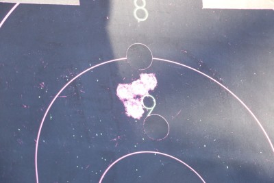 This represents what the gun will deliver without my errors.