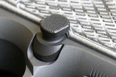 Enlarged mag release.