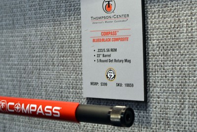 Threaded muzzle on the Compass. 