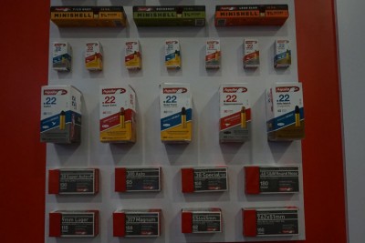 Aguila Ammunition.  They will have .22lr this year.  