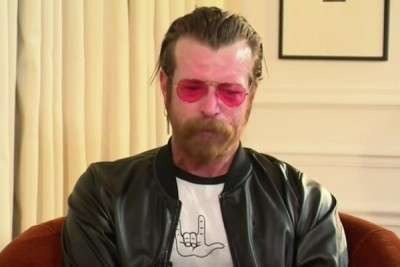 Jesse Hughes, frontman for Eagles of Death Metal.  (Photo: iTélé)