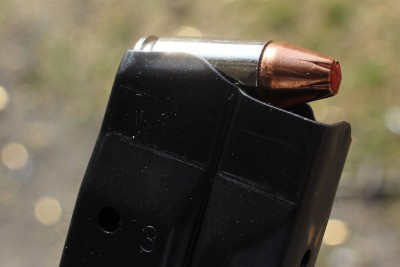The Hornady Critical Duty rounds performed well in the gun. 