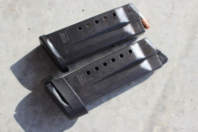 The 7 and 8 round mags both functioned well. 