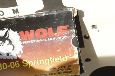 The heavier Wolf spread out a bit more.