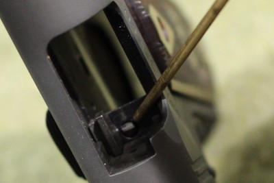 Disconnector not in proper position.