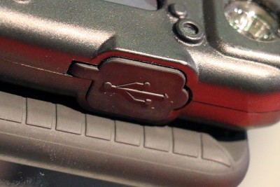 The USB port on the FirePak. 