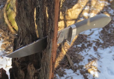 White River Knife & Tool Presents A Perfect Pack Knife: The 'Sendero Classic' No problem cutting through.