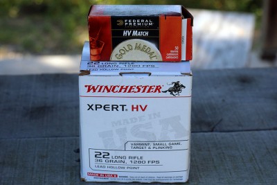 These two didn't run as well. Finding the right ammo is key. 