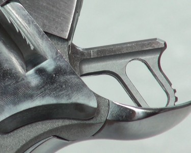 The very light skeletonized hammer.