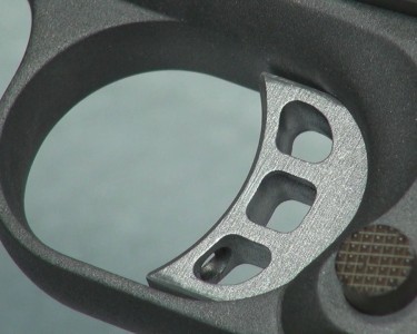 The trigger breaks like a strand of uncooked angel hair pasta - at just under 3 lbs.