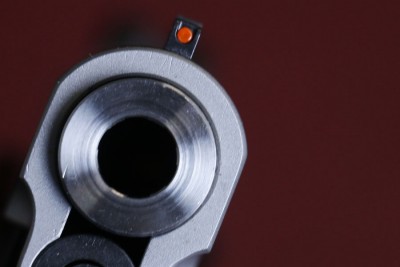 From the business end.