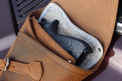 The shock absorption provided by all of the layers is an added benefit to the design.