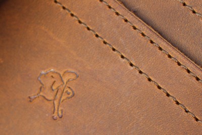 And the logo is both sublte and modest--a nice touch on something that is, in itself, a work of exquisite craftsmanship. 