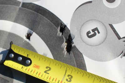 From 7 meters, without the brace.