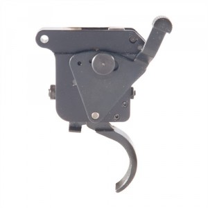 If you want something more from the trigger, aftermarket drop-ins are available. This is a Timney. 