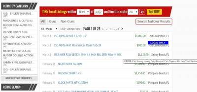 For buyers, the local results are great because you can see ads by date, to be able to snatch the good deals first. For sellers, you'll find the buyers looking for what you are selling, at your price, with the ad lasting as much as 90 days. FOR DEALERS, unlimited NATIONAL ads will show up in local, until you sell it!