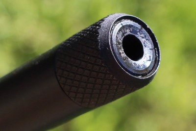 A threaded barrel for those who may want to suppress some of the noise. 