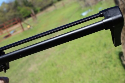 Top view of the struts.