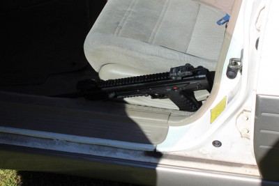 It rides well enough, right here, in the old Subaru. 