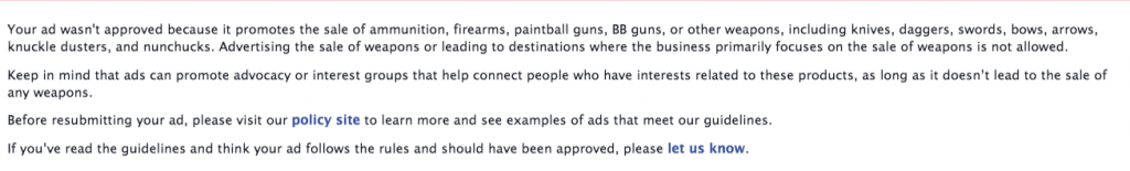 Facebook to Use Image Recognition Software to Crackdown on Gun Sellers? Facebook rejected our ads multiple times in the past. But now they're approving them. What gives?