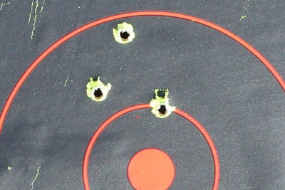 Henry's Updates .30-30 and .45-70: Review Redux At 100, the shots open up a bit.