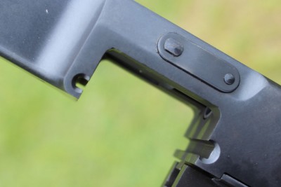 The slots are for a drum mag. 