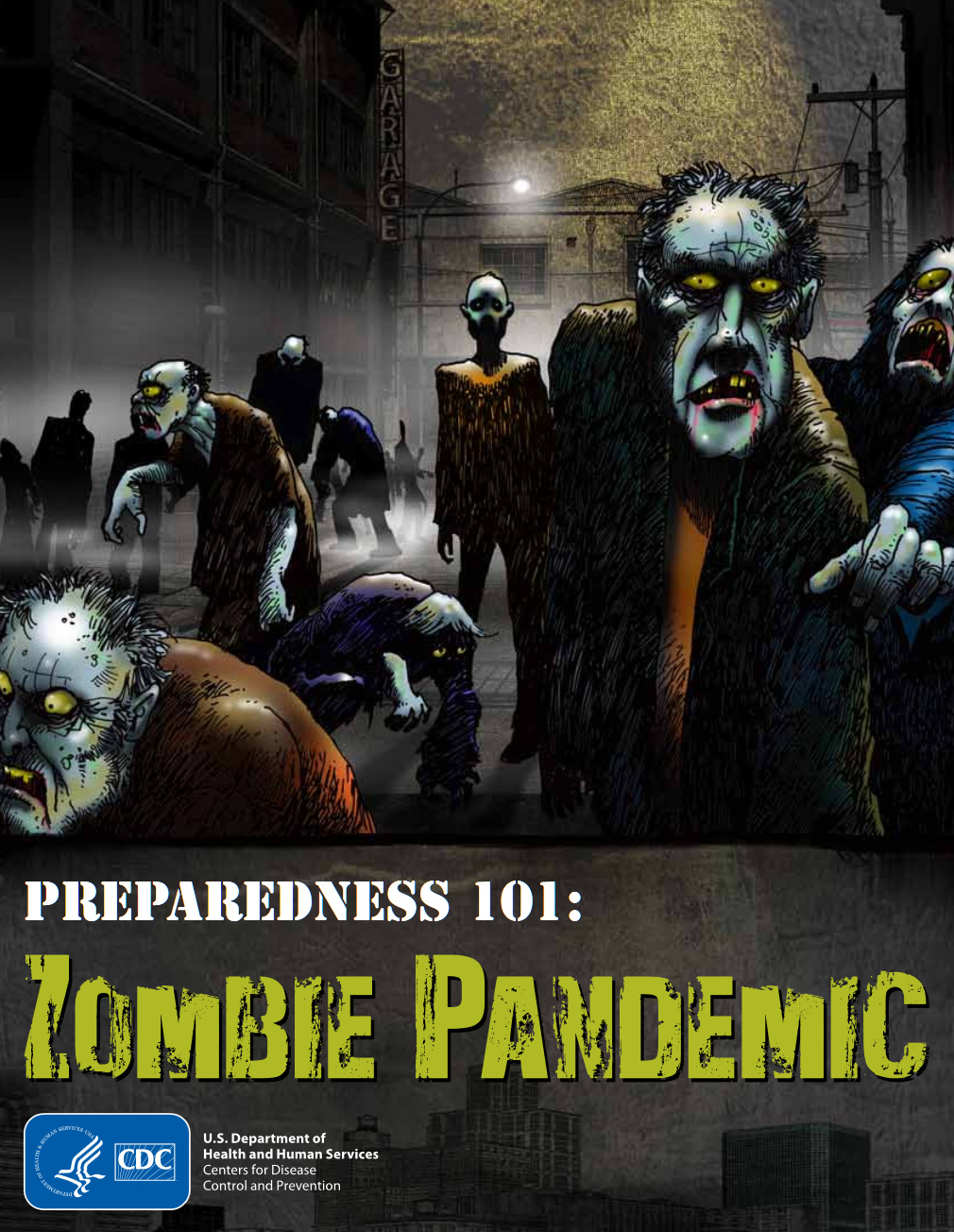 cdc zombie preparedness
