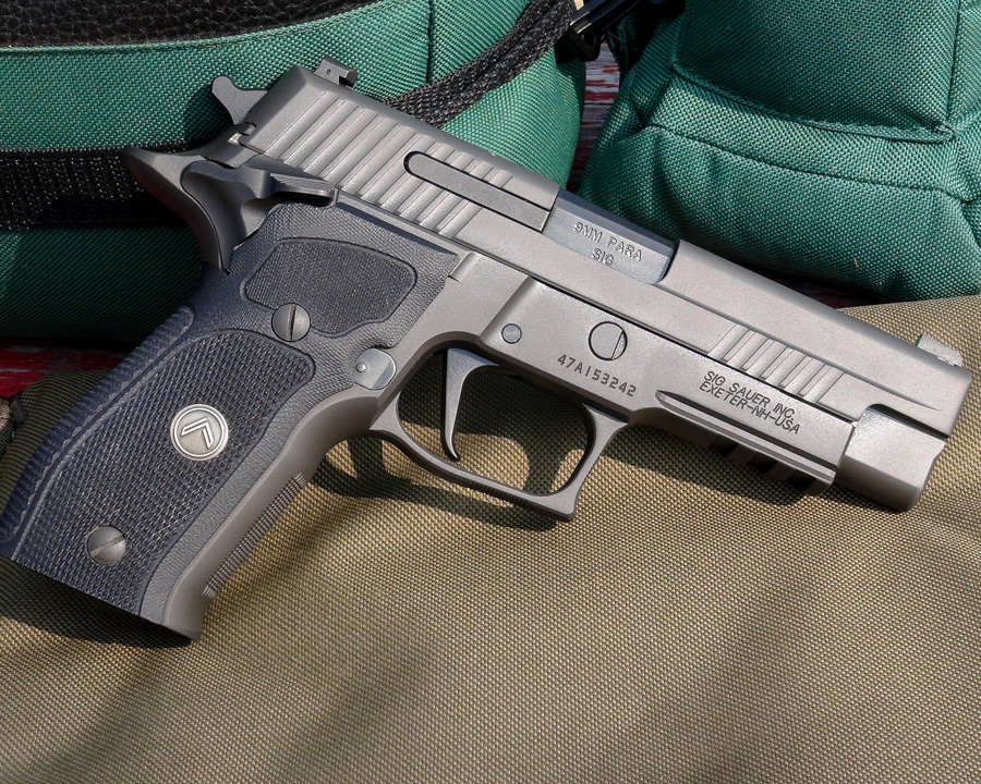 Legion Gray looks its best in sunlight. All the more reason to get it out of the safe and take it to the range! 