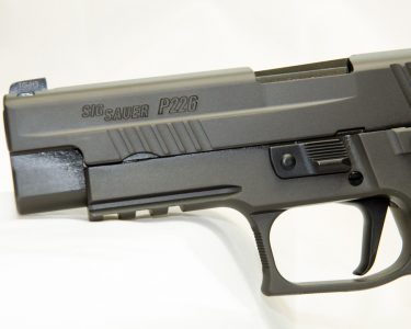 All of the familiar SIG looks are there, but in Legion Gray finish. 