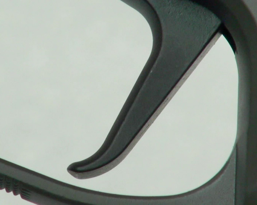 The magic of the SAO Legion is without a doubt the Master Shop flat trigger. Measured pull weight was under 4 lbs., and reset is almost too short to measure. 