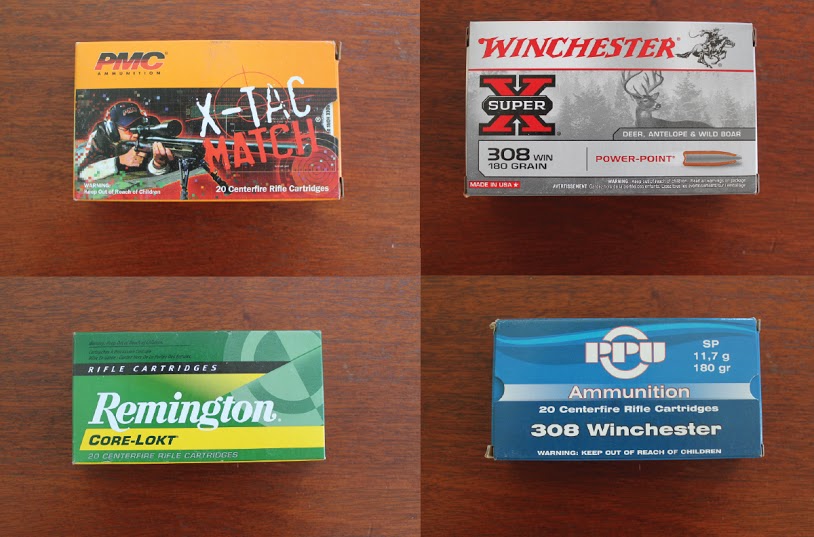 I tried not to choose relatively inexpensive loads anyone might pick up at their local gun shop. 