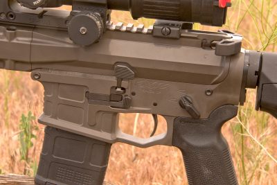 The SPR features hand-fit, CNC-machined receivers. Controls are truly ambidextrous, recessed yet easy to access, and the proper size for easy application. 