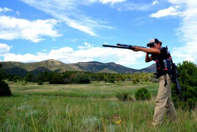 Benelli Team Captain, Dianna Muller, at the Rocky Mountain 3 Gun match, held at NRA's Whittington Center in Raton, NM.