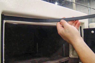 It is important that your safe have a door seal that will expand and close up the door gap when heat is applied. Image courtesy of Liberty Safe.