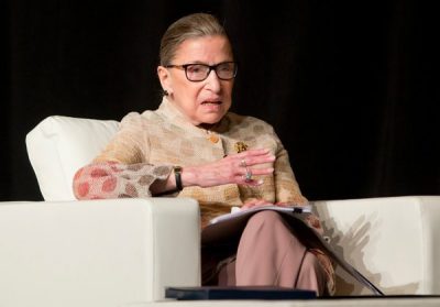 Justice Ruth Bader Ginsburg of the Supreme Court in May. (Photo: AP/Mike Groll)