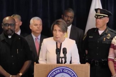 A.G. Healey at a news conference on Wednesday, July 20, 2016. 