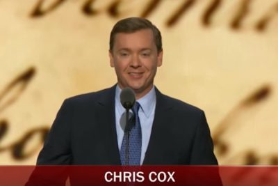 Chris Cox at the 2016 Republican National Convention. 